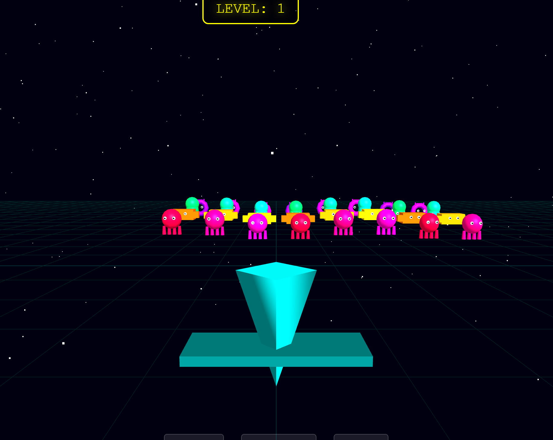 Space Invaders 3D - Alibaba Qwen 3.5